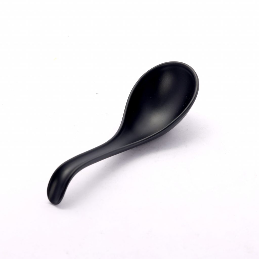 Melamine Chinese Spoon Zen Inspired