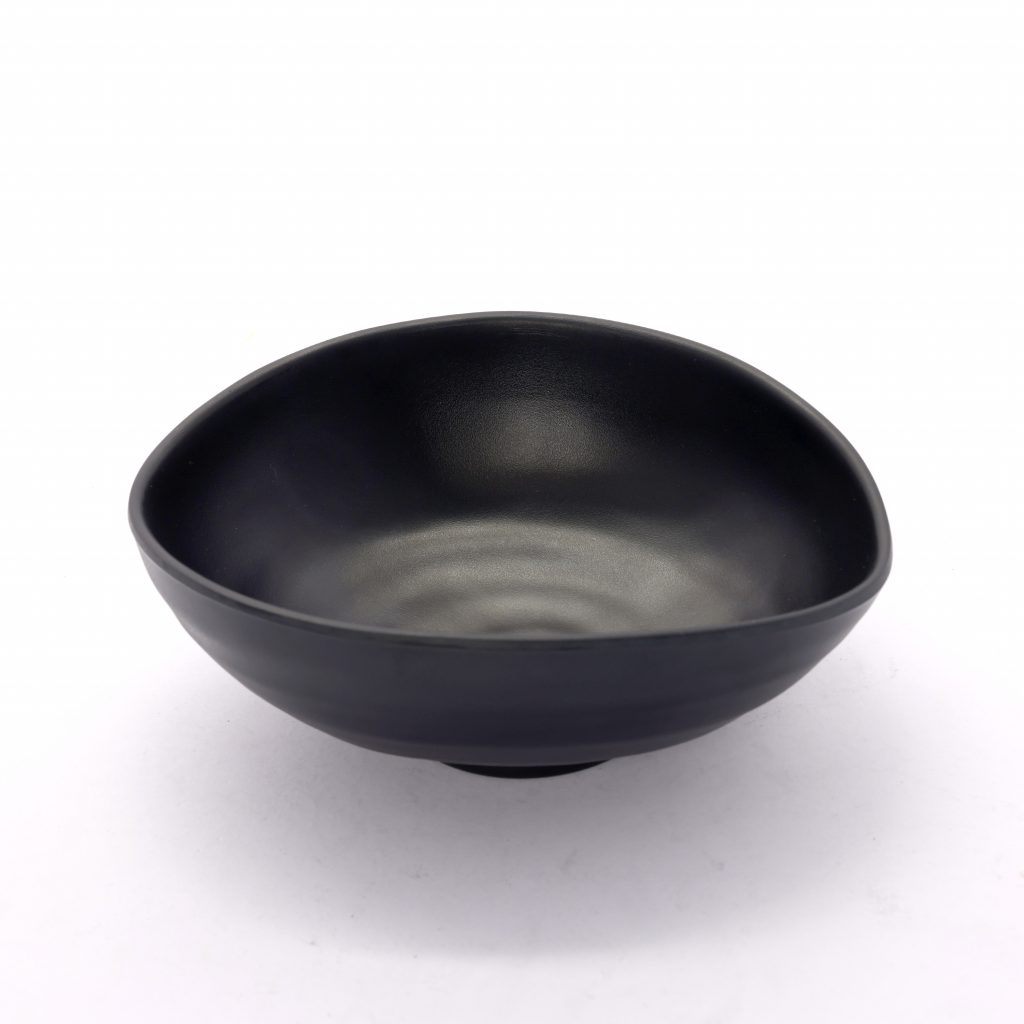 Melamine Oval Soup Bowl Zen-Inspired