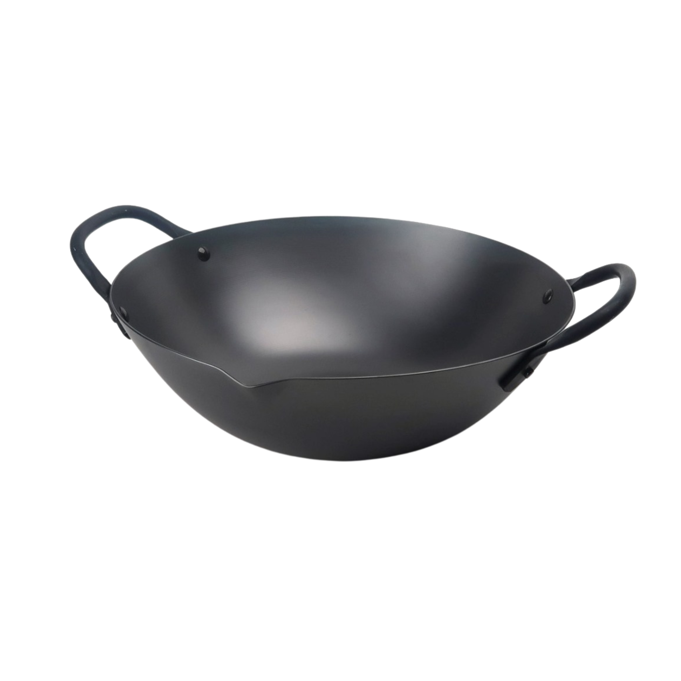 Nitride-Treated Japanese Carbon Steel Canton Wok