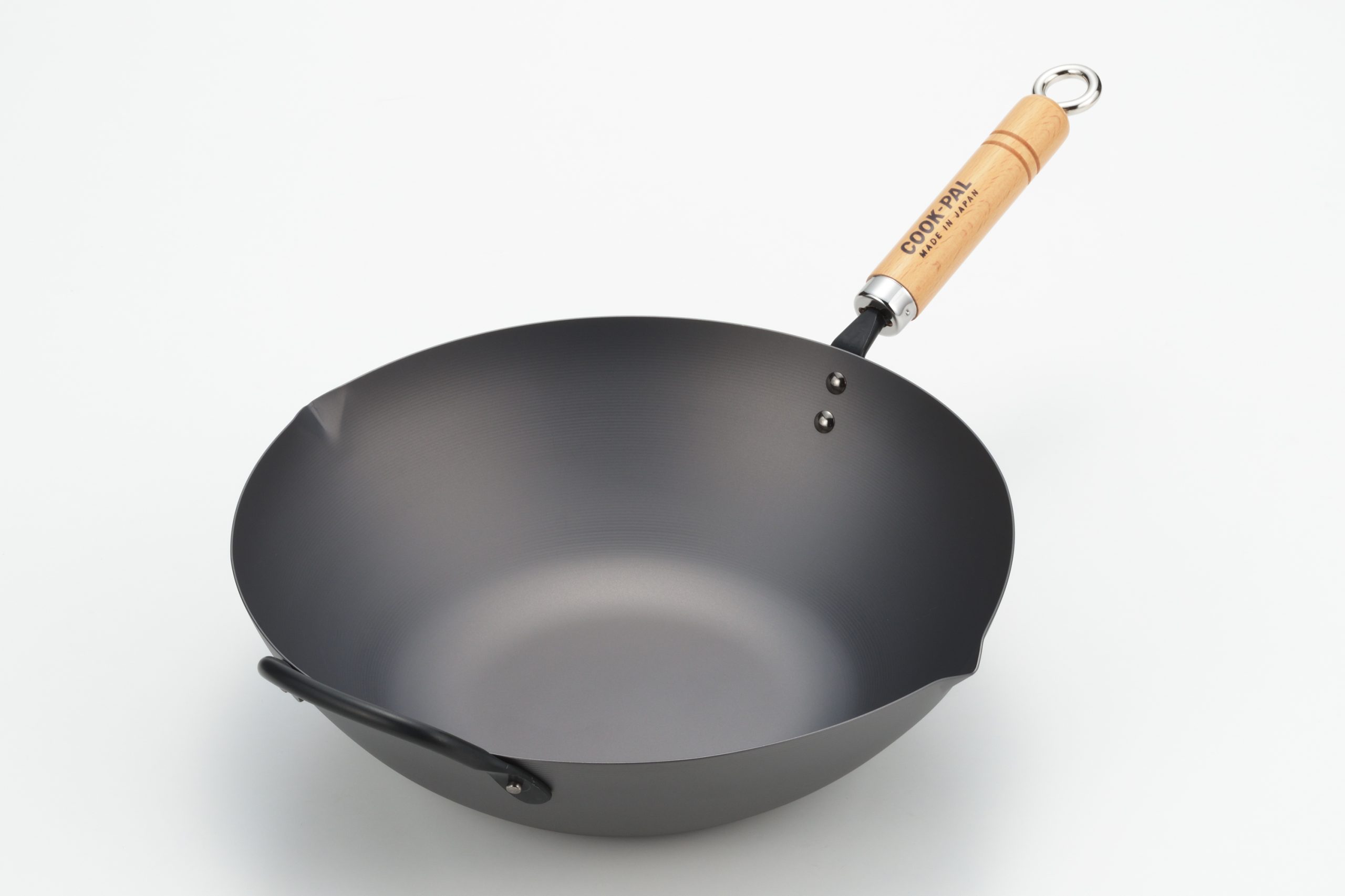 Nitride-Treated Japanese Carbon Steel Beijing Wok
