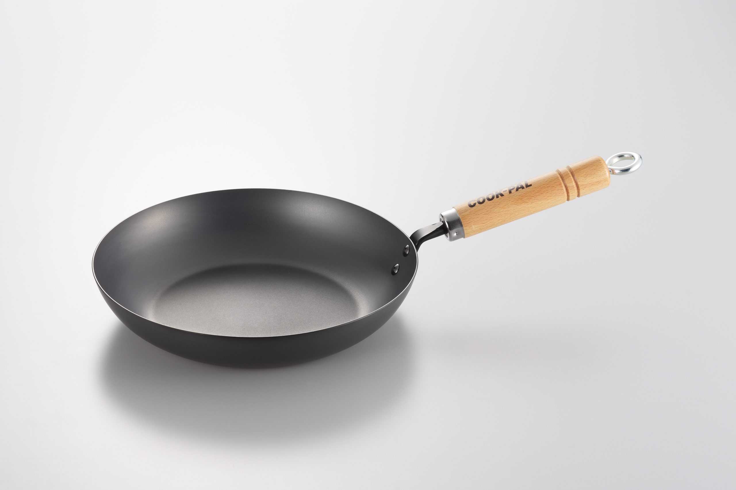 Nitride-Treated Japanese Carbon Steel Carbon Steel Fry Pan