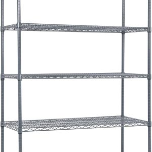 5-Tier Chrome Plated Wire Shelvings