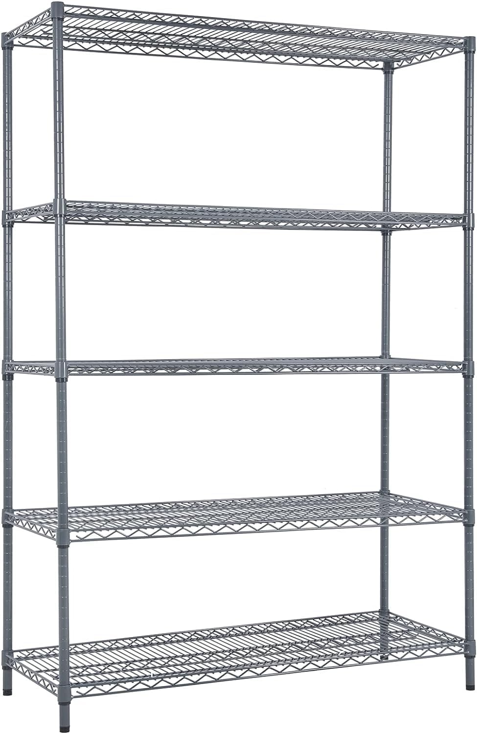5-Tier Chrome Plated Wire Shelvings