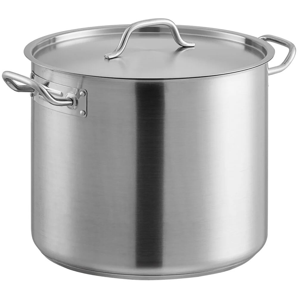 COMCOM TTG commercial stainless steel stock pot